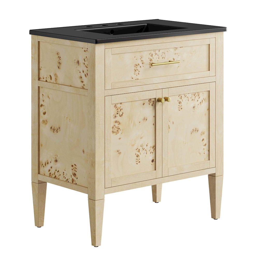 Elysian 30" Wood Bathroom Vanity. Picture 1