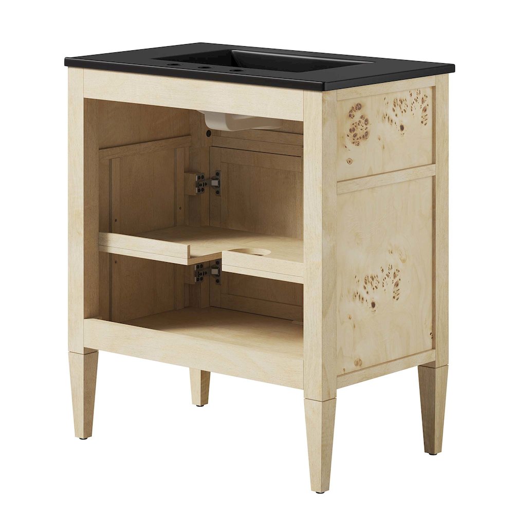 Elysian 30" Wood Bathroom Vanity. Picture 6