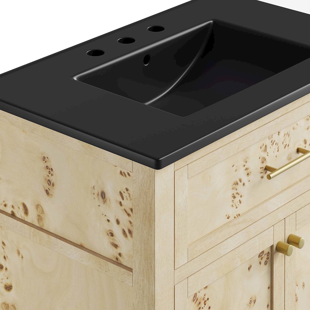 Elysian 30" Wood Bathroom Vanity. Picture 10