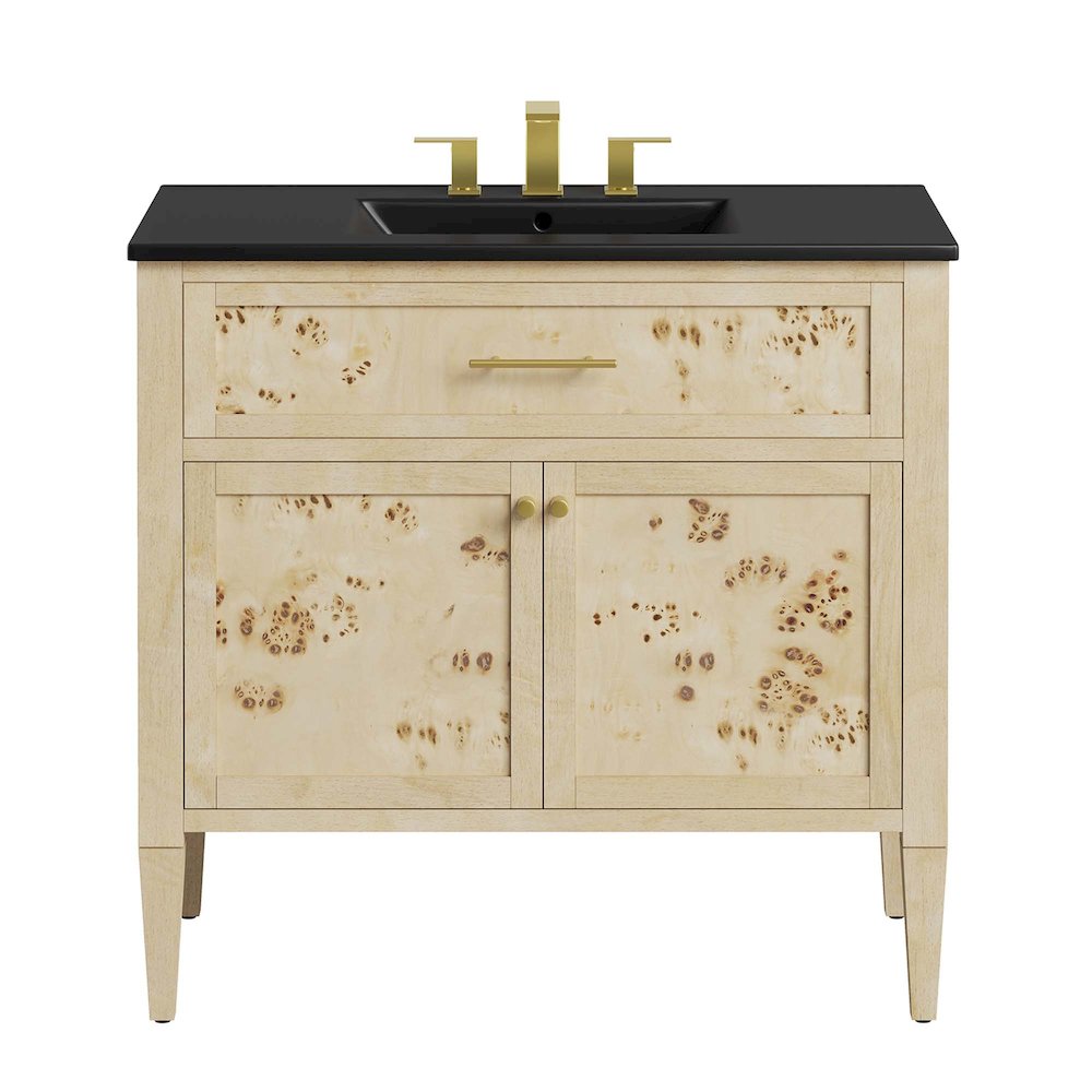 Elysian 36" Wood Bathroom Vanity. Picture 7