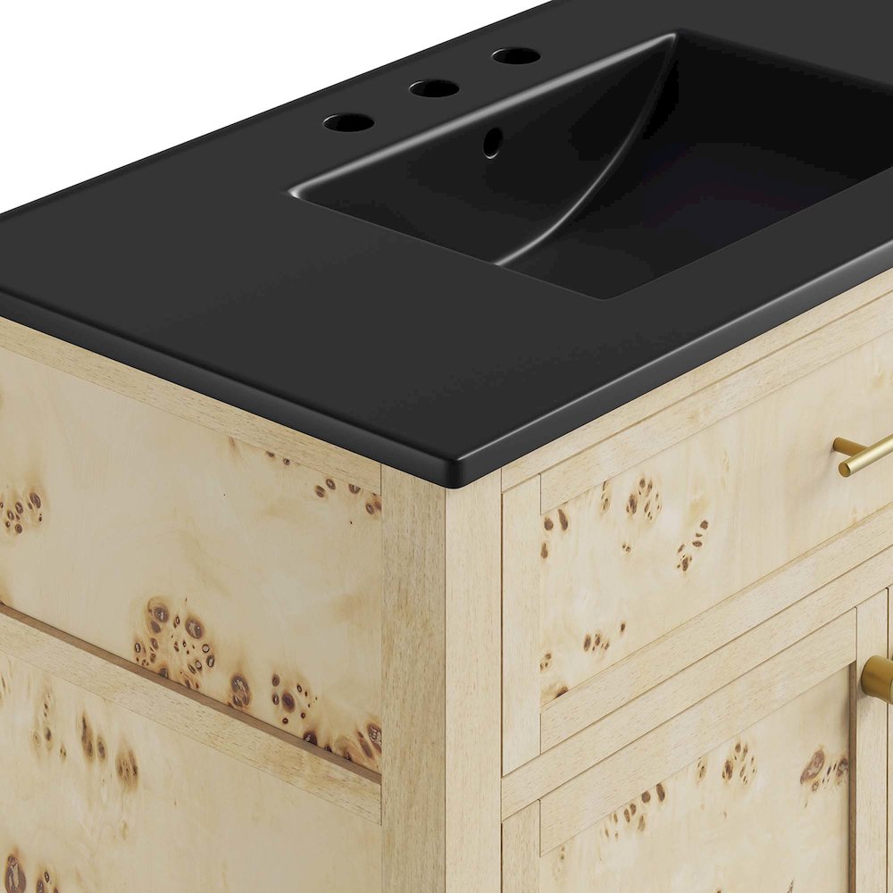 Elysian 36" Wood Bathroom Vanity. Picture 10