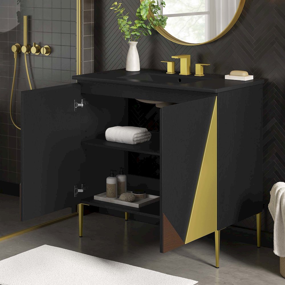 Alchemist 36" Bathroom Vanity. Picture 11