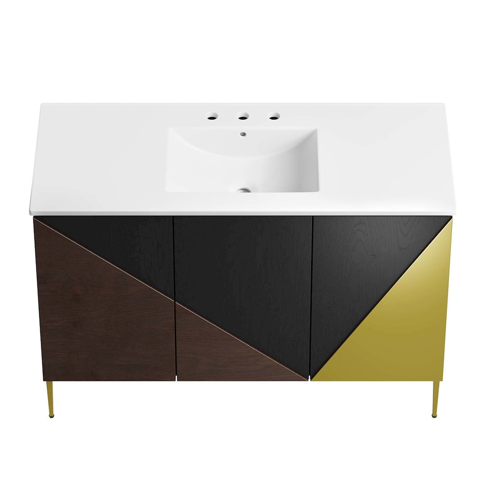 Alchemist 48" Single Sink Bathroom Vanity. Picture 7