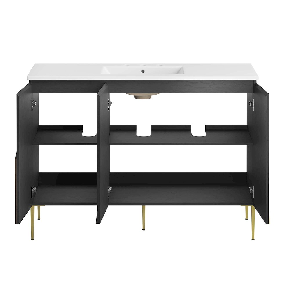 Alchemist 48" Single Sink Bathroom Vanity. Picture 8