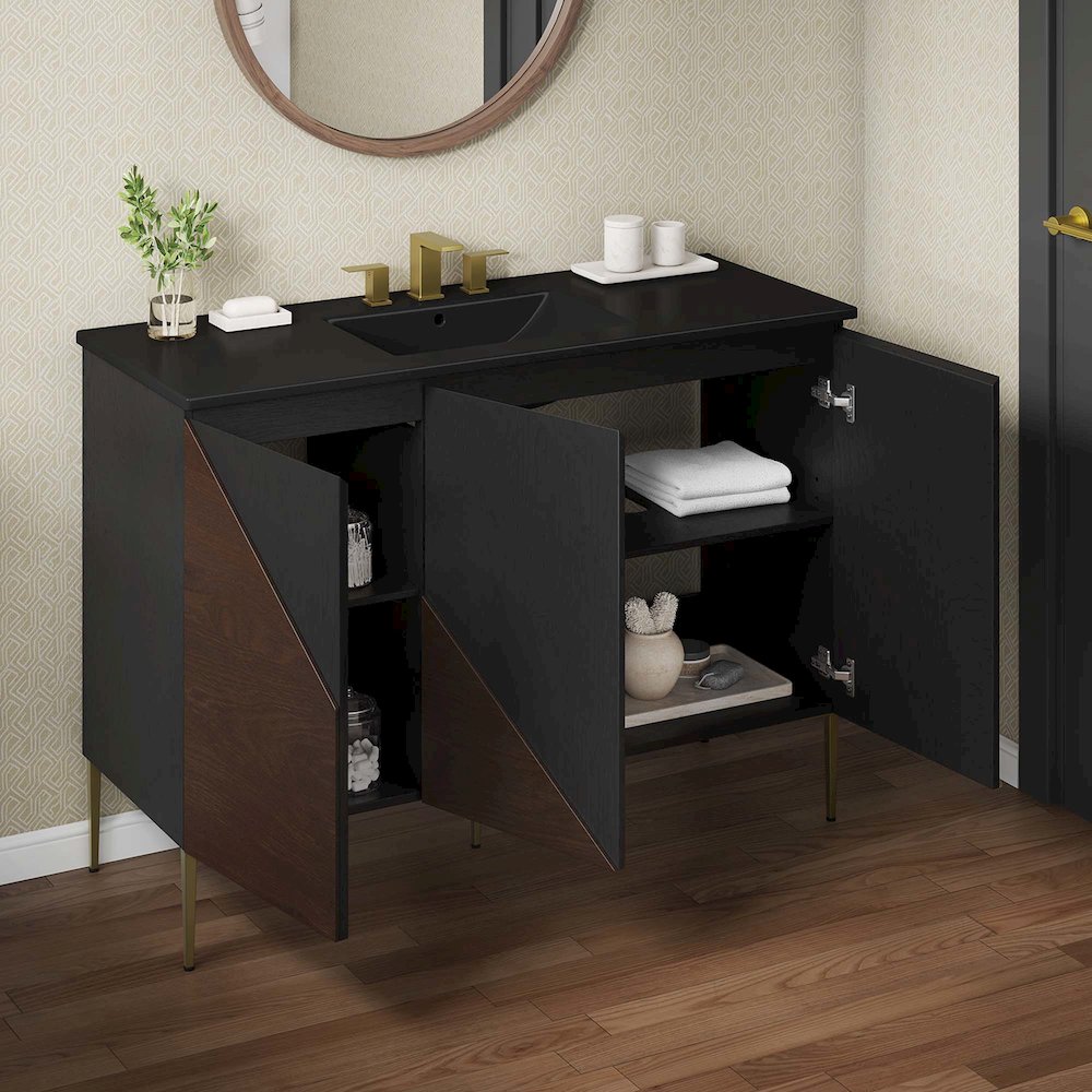 Alchemist 48" Single Sink Bathroom Vanity. Picture 11