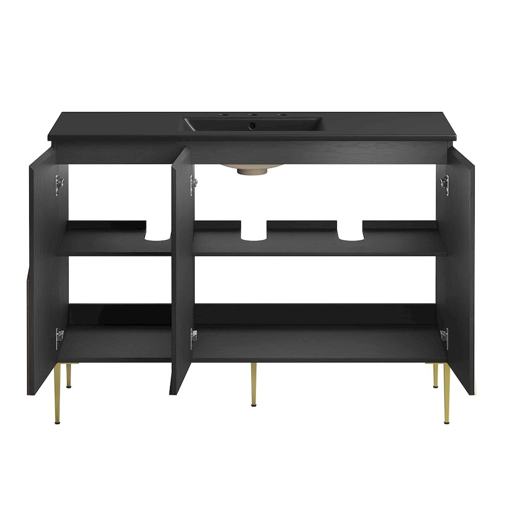 Alchemist 48" Single Sink Bathroom Vanity. Picture 8