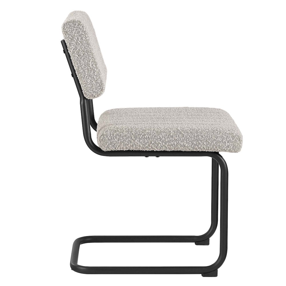 Parity Boucle Dining Side Chairs Set of 2. Picture 4