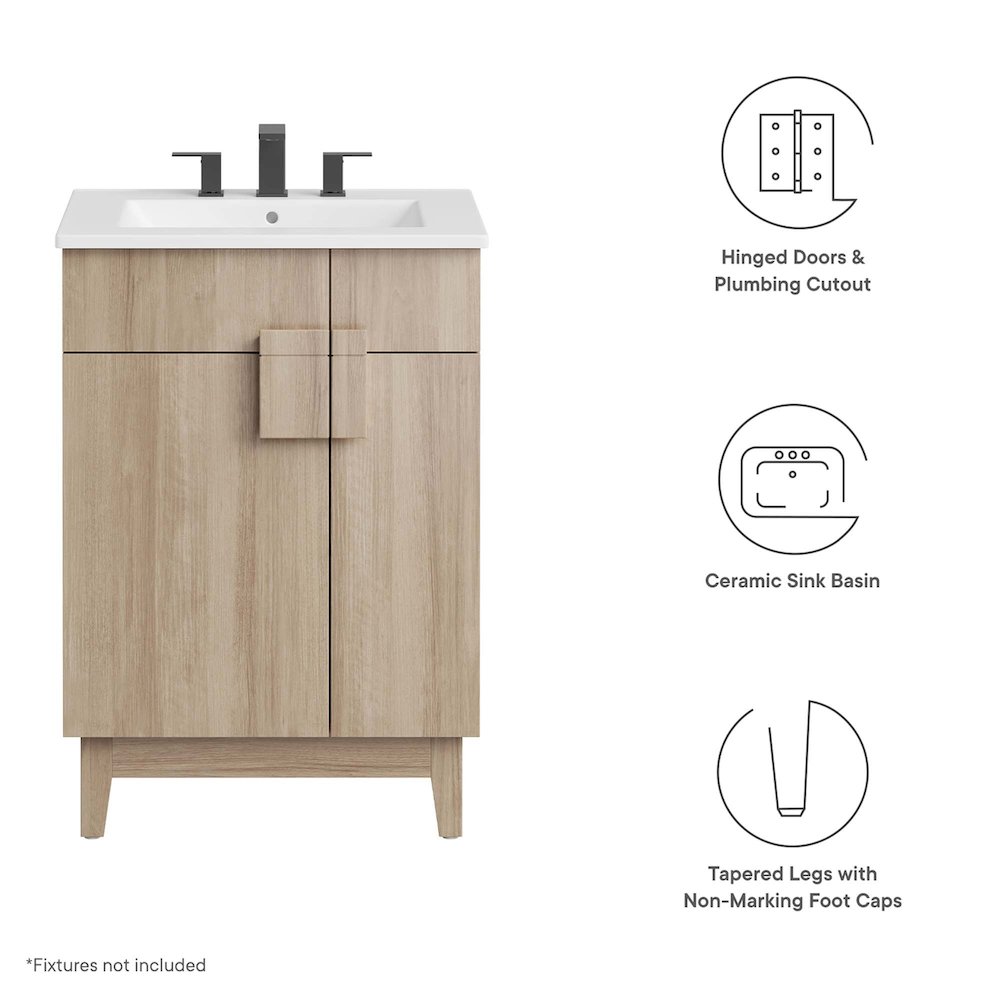 Miles 24” Bathroom Vanity. Picture 3