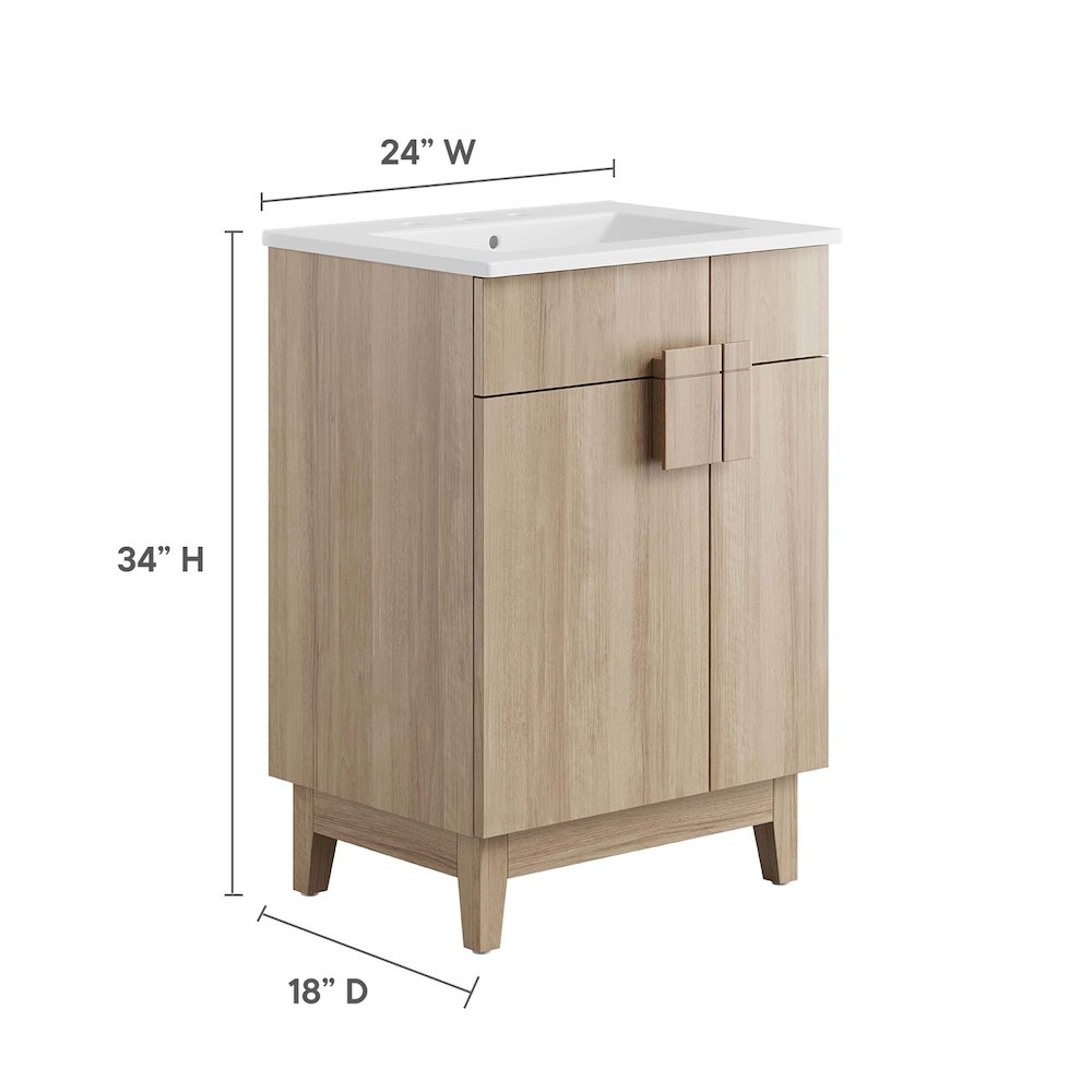 Miles 24” Bathroom Vanity. Picture 2