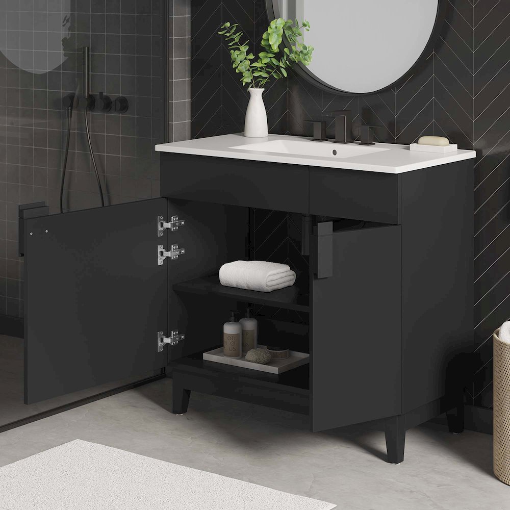 Miles 36” Bathroom Vanity. Picture 11