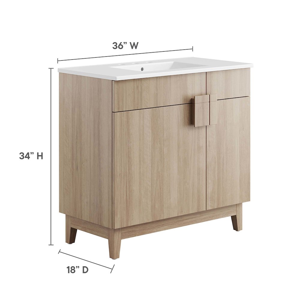 Miles 36” Bathroom Vanity. Picture 3