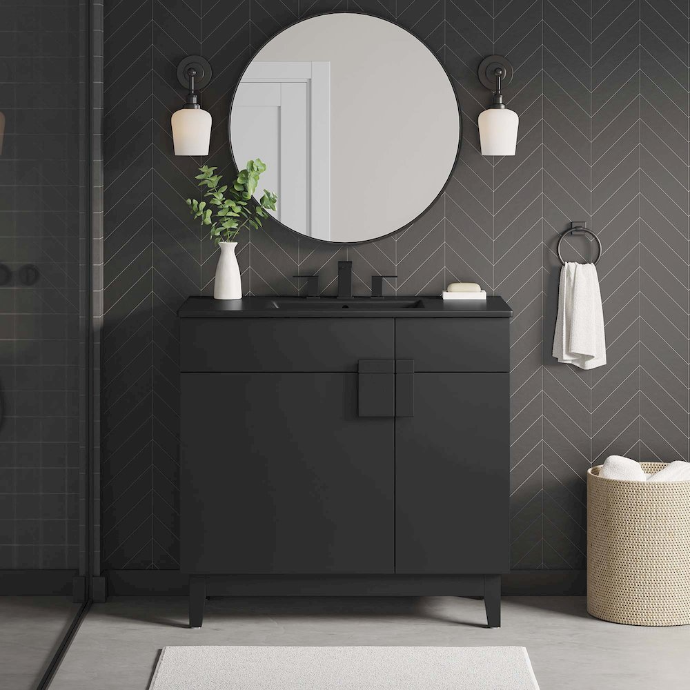 Miles 36” Bathroom Vanity. Picture 10