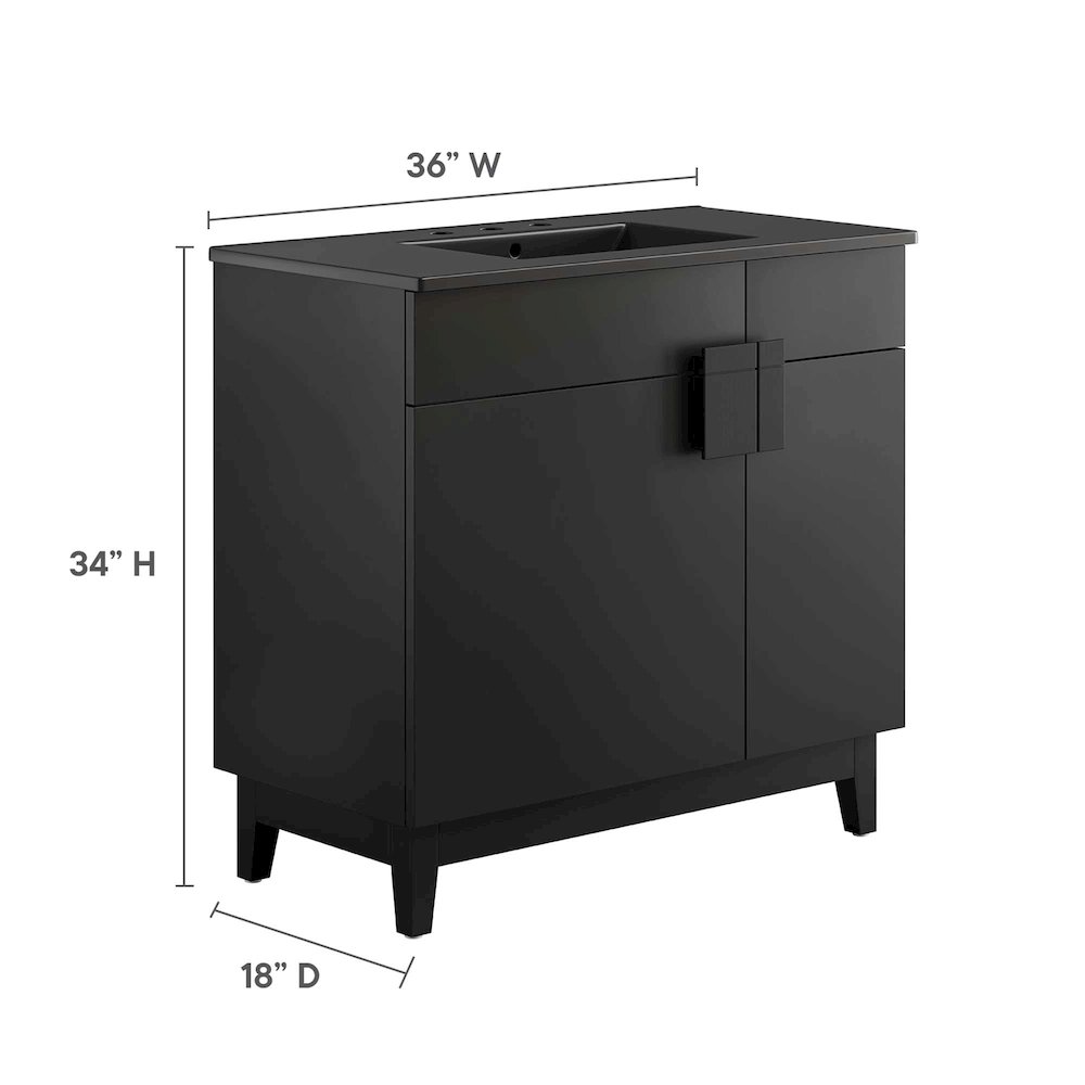 Miles 36” Bathroom Vanity. Picture 2