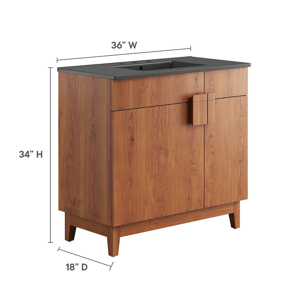 Miles 36” Bathroom Vanity. Picture 2