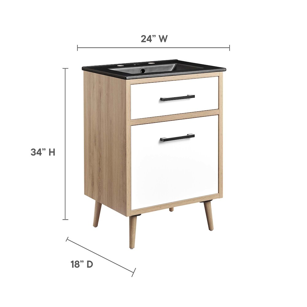 Maverick 24" Bathroom Vanity. Picture 2