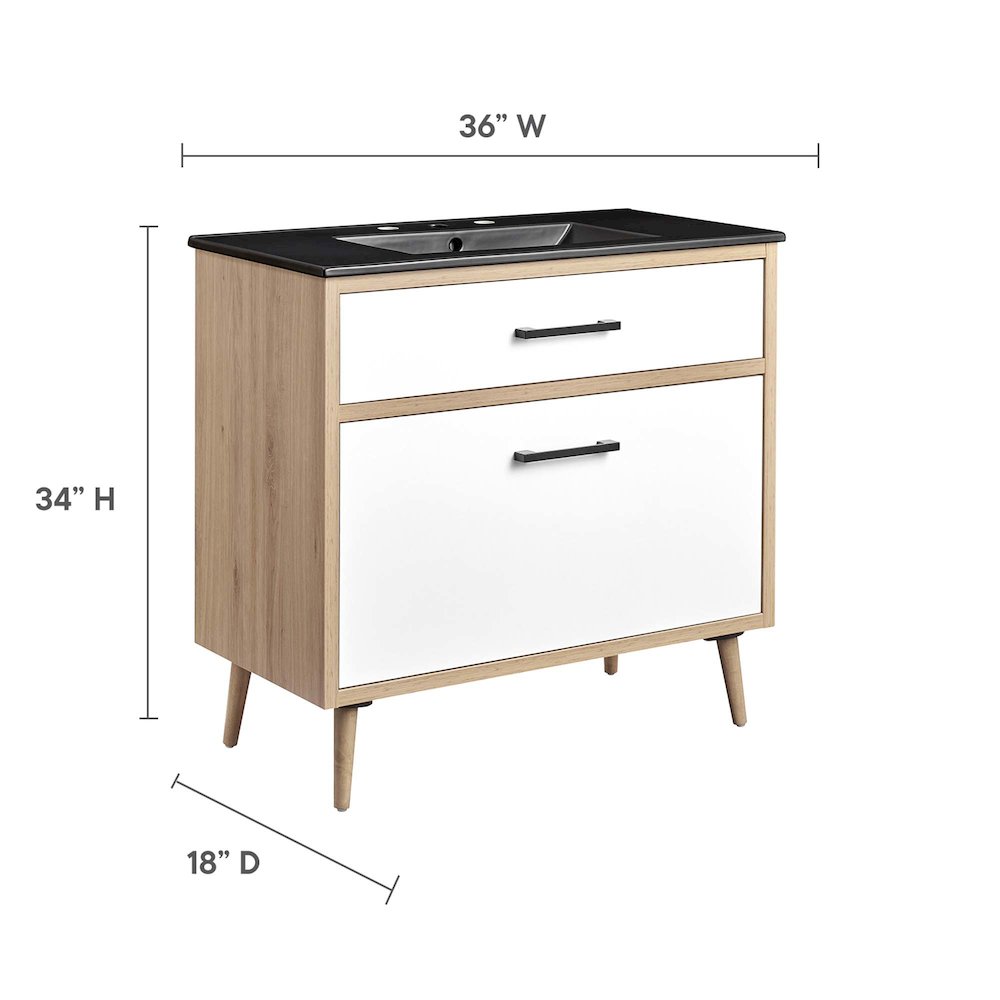 Maverick 36" Bathroom Vanity. Picture 3