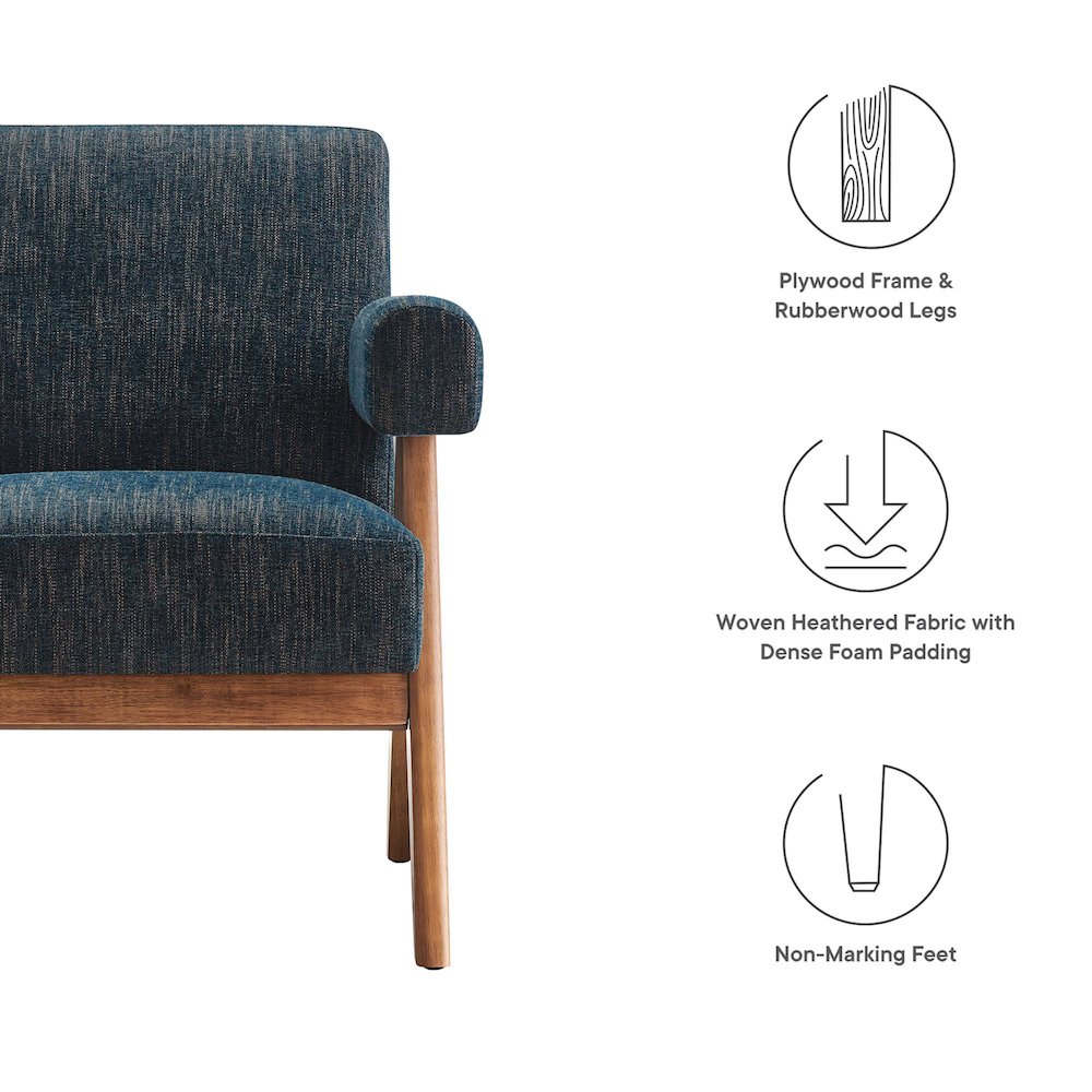 Lyra Fabric Armchair. Picture 2