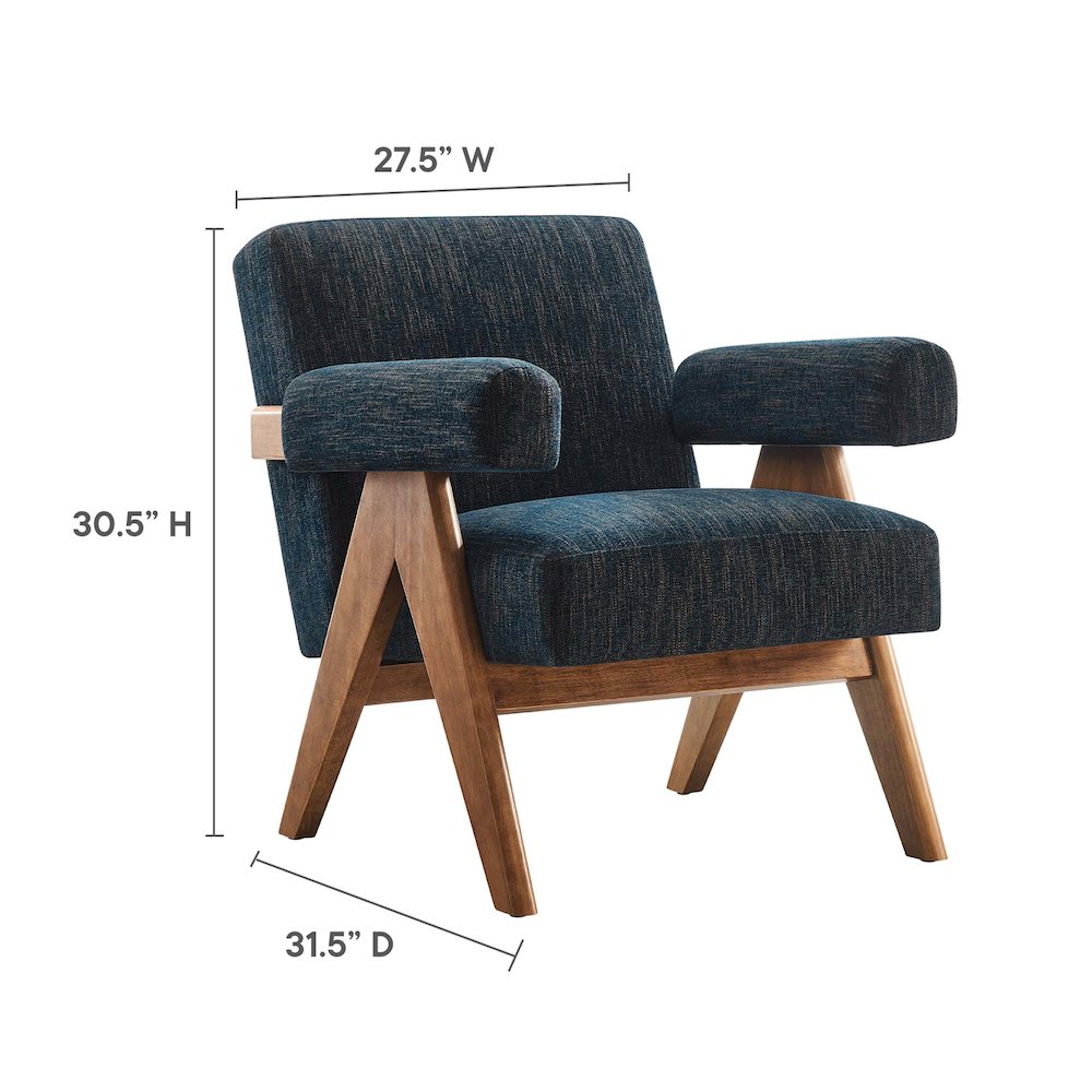 Lyra Fabric Armchair. Picture 3
