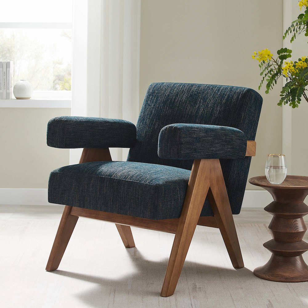 Lyra Fabric Armchair. Picture 8