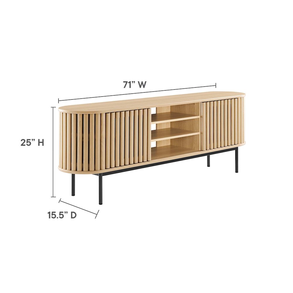 Fortitude 71" TV Stand. Picture 3