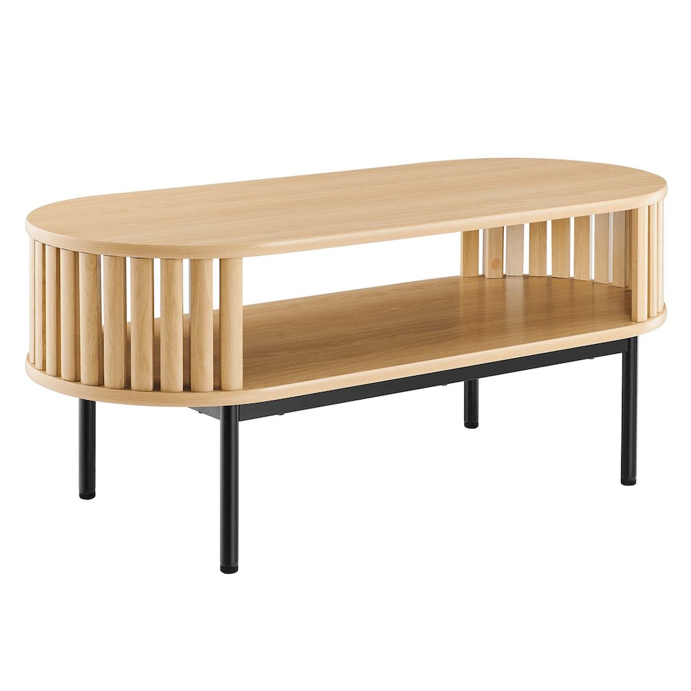 Fortitude Wood Coffee Table. Picture 1