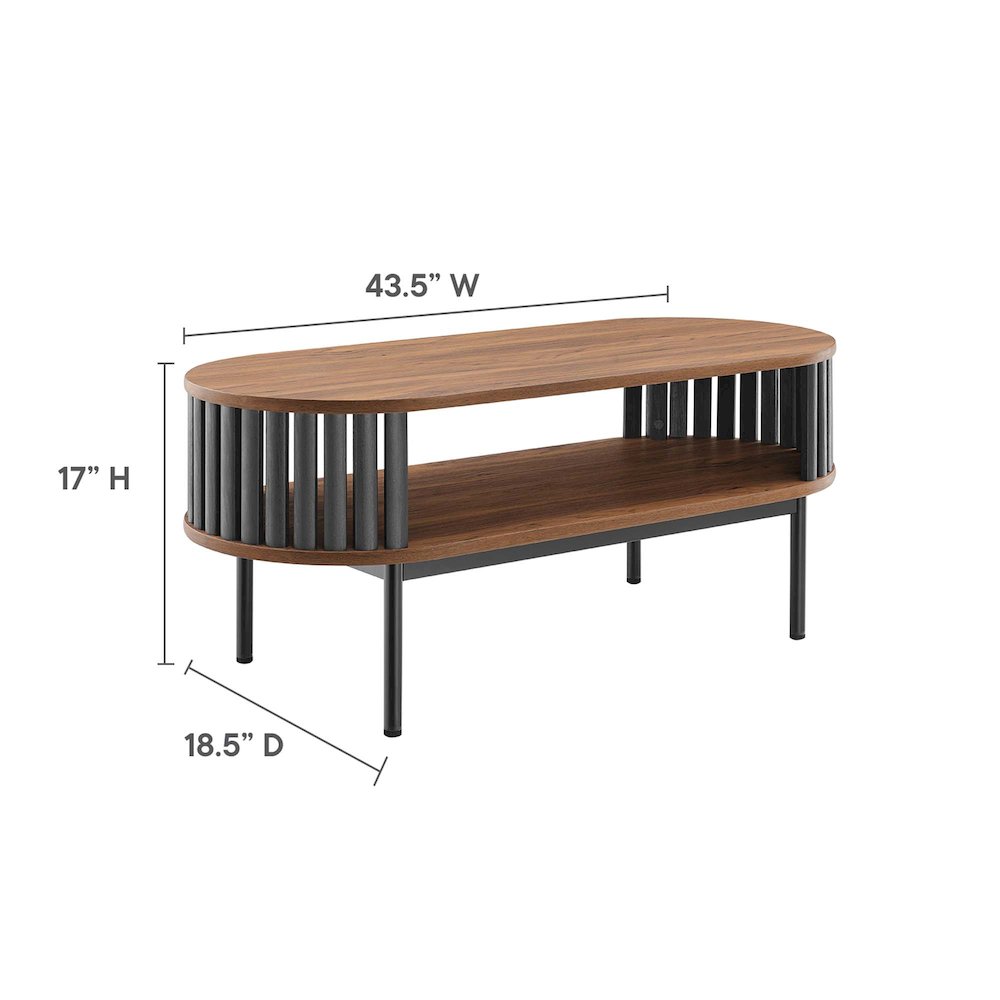 Fortitude Wood Coffee Table. Picture 3