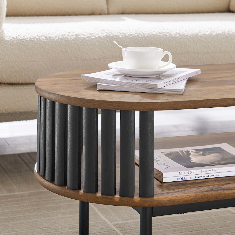 Fortitude Wood Coffee Table. Picture 8