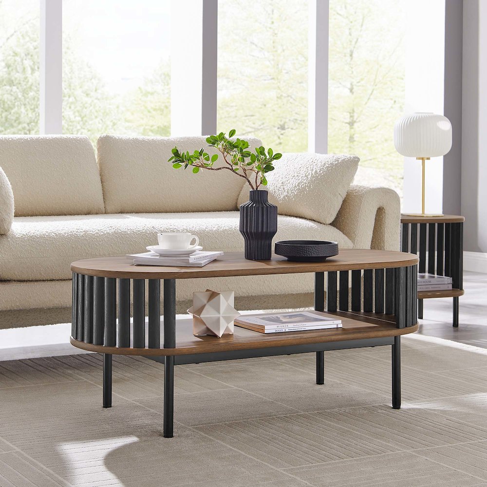 Fortitude Wood Coffee Table. Picture 7