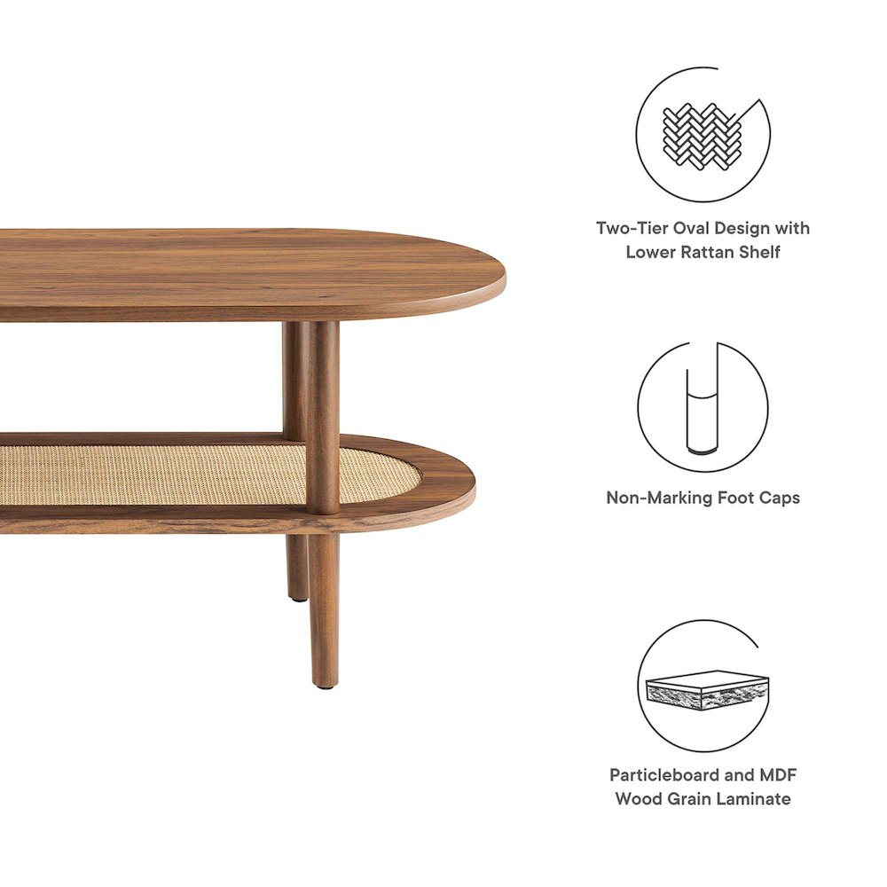 Torus Oval Coffee Table. Picture 2
