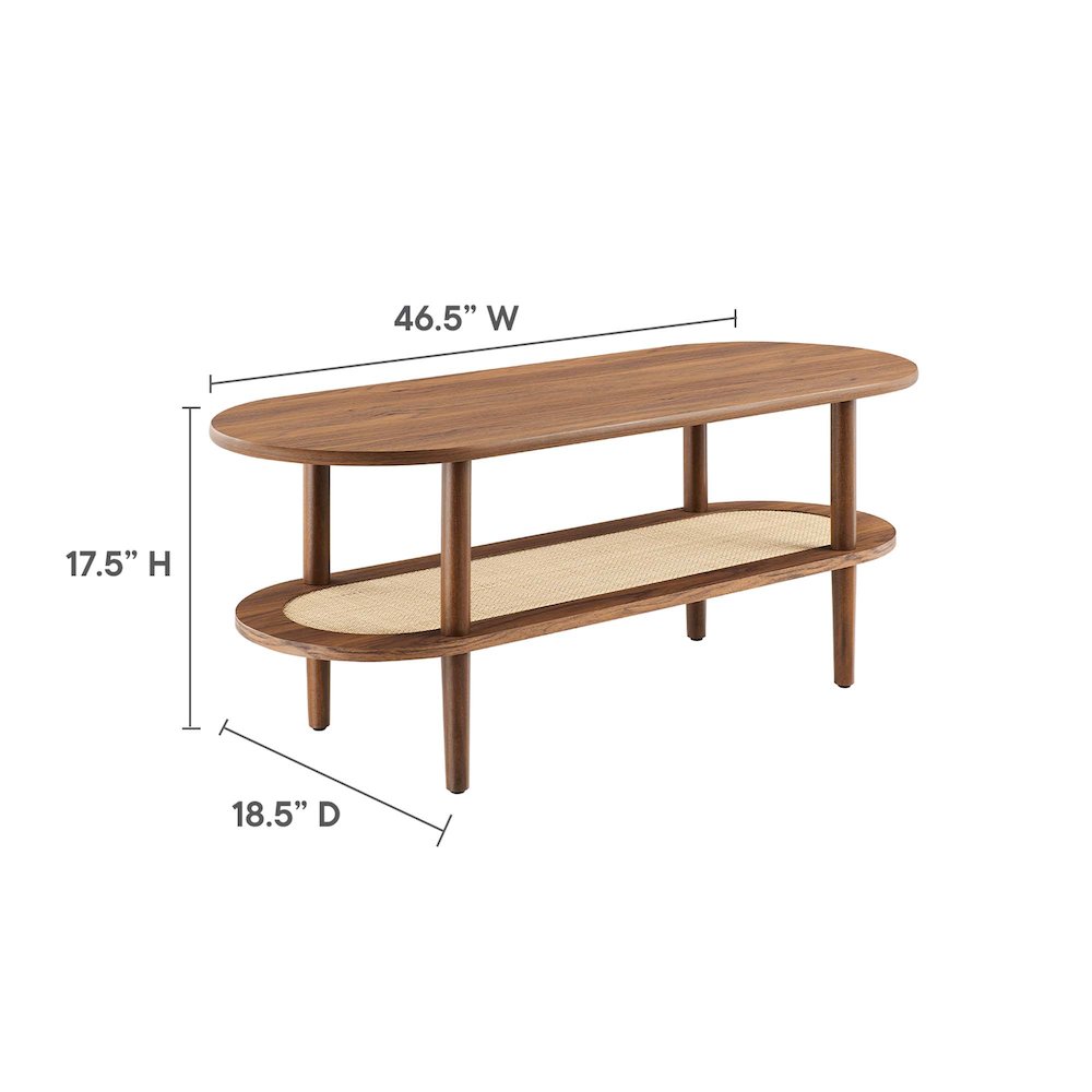 Torus Oval Coffee Table. Picture 3