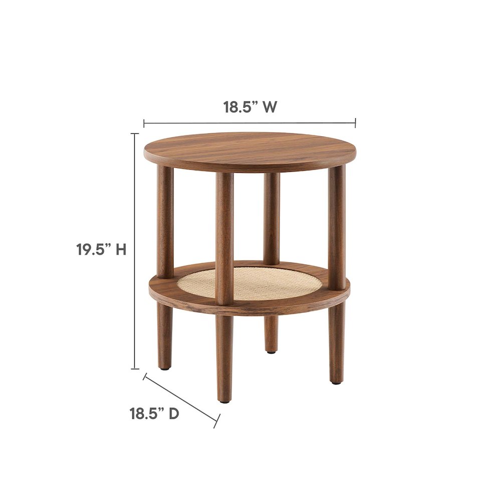 Torus Round Side Table. Picture 2