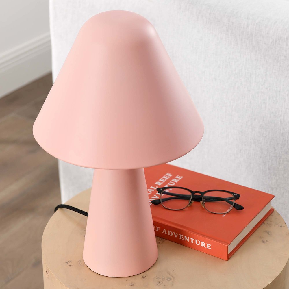 Jovial Metal Mushroom Table Lamp. Picture 9