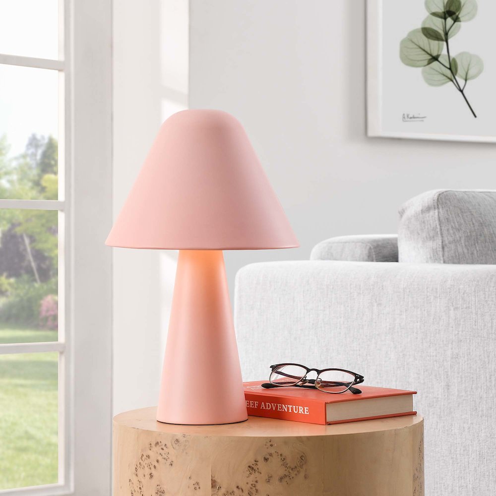 Jovial Metal Mushroom Table Lamp. Picture 8