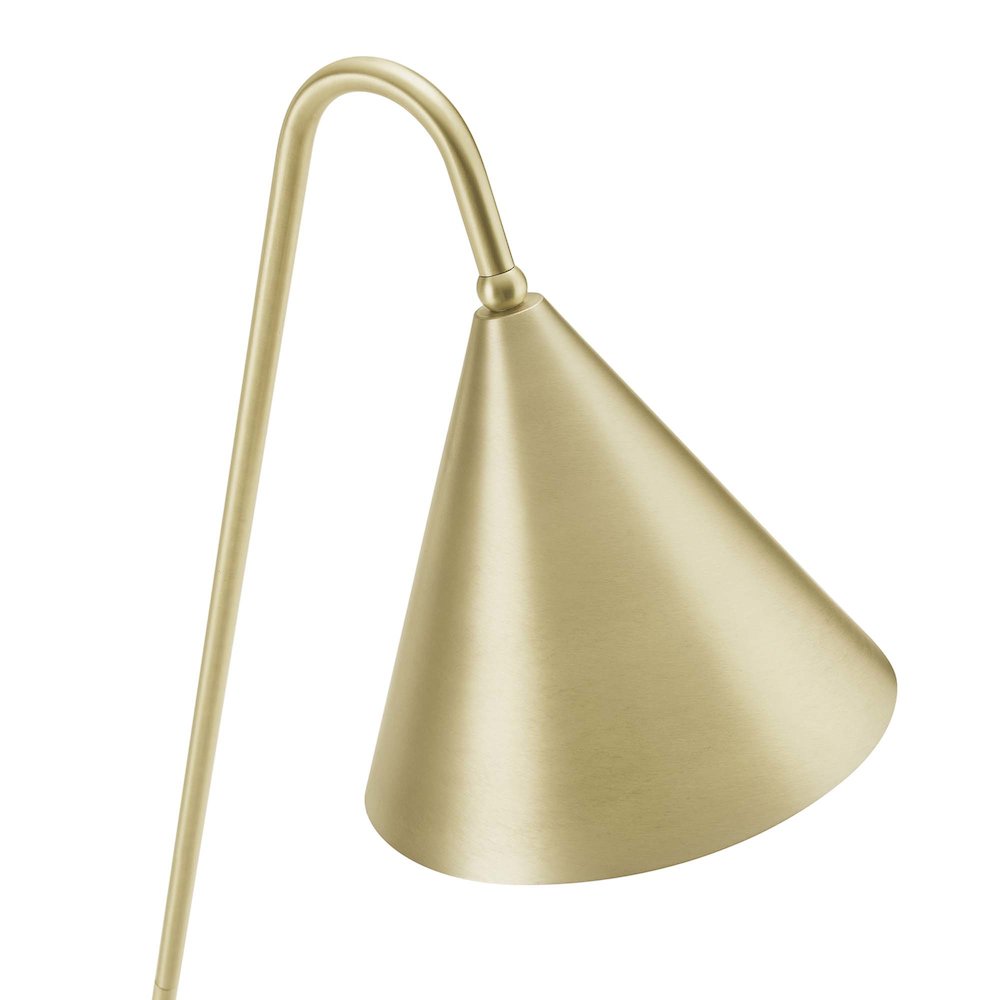 Ayla Marble Base Floor Lamp. Picture 6