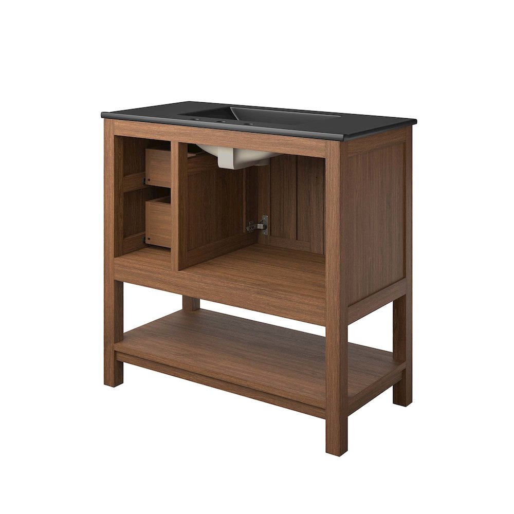Ashlyn 36” Wood Bathroom Vanity. Picture 6