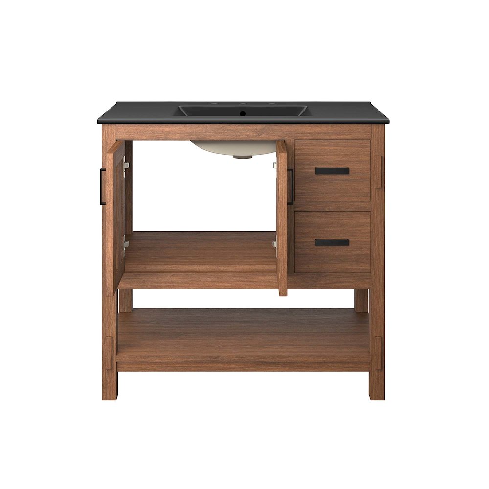 Ashlyn 36” Wood Bathroom Vanity. Picture 7