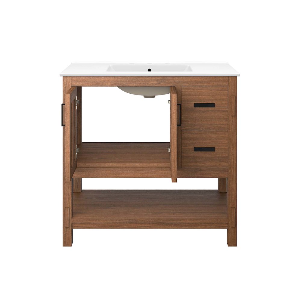 Ashlyn 36” Wood Bathroom Vanity. Picture 7