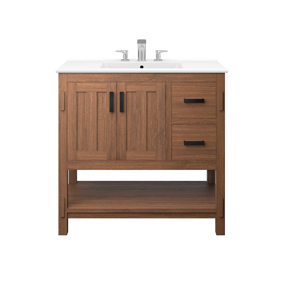 Ashlyn 36” Wood Bathroom Vanity. Picture 9
