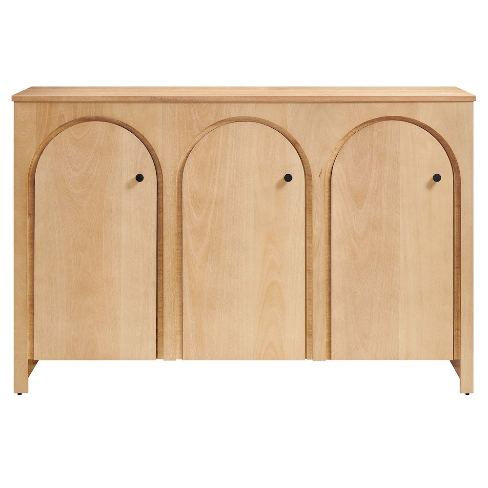 Appia 3-Door Arched Door Sideboard Storage Cabinet. Picture 5