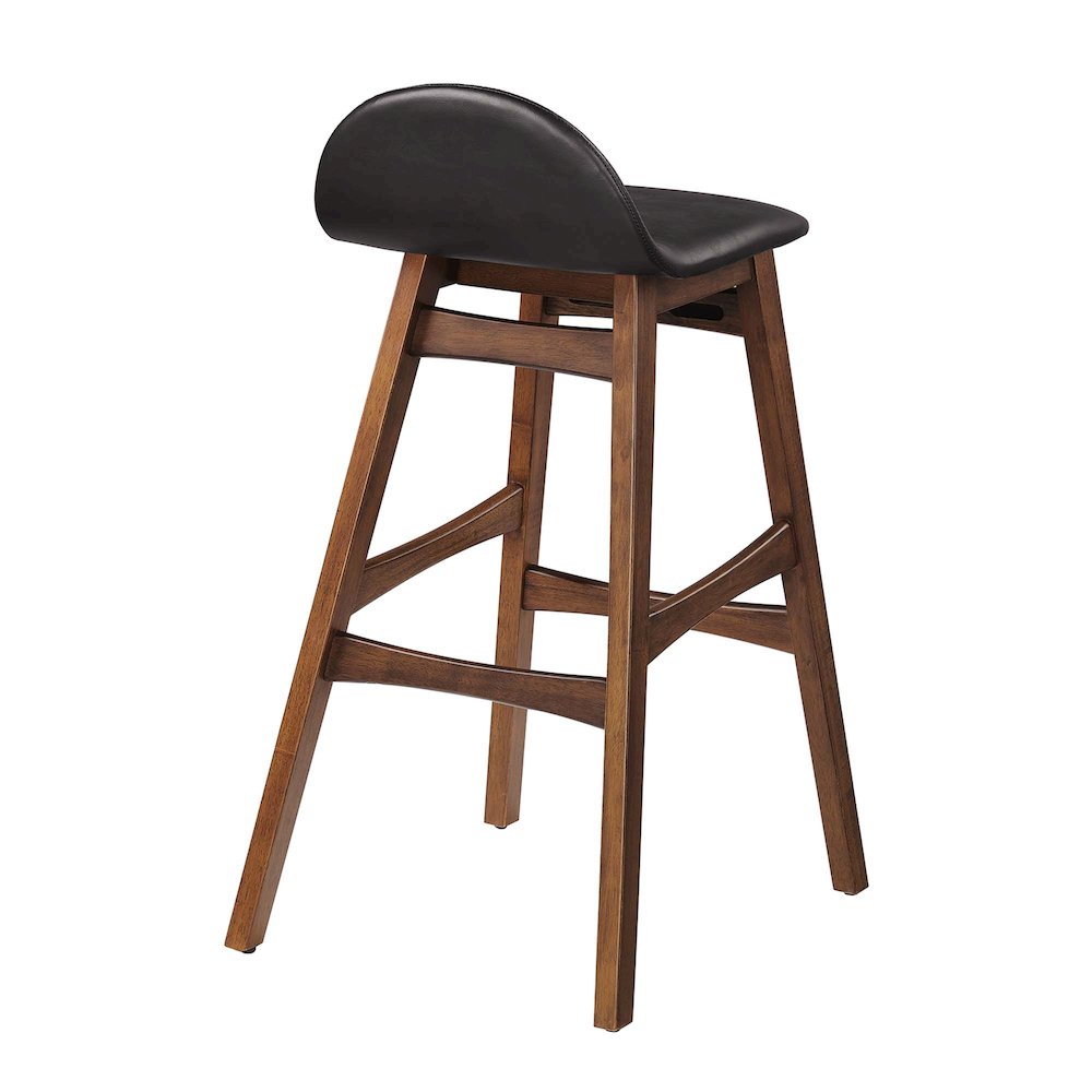 Juno Wood Bar Stool Set of 2. Picture 5