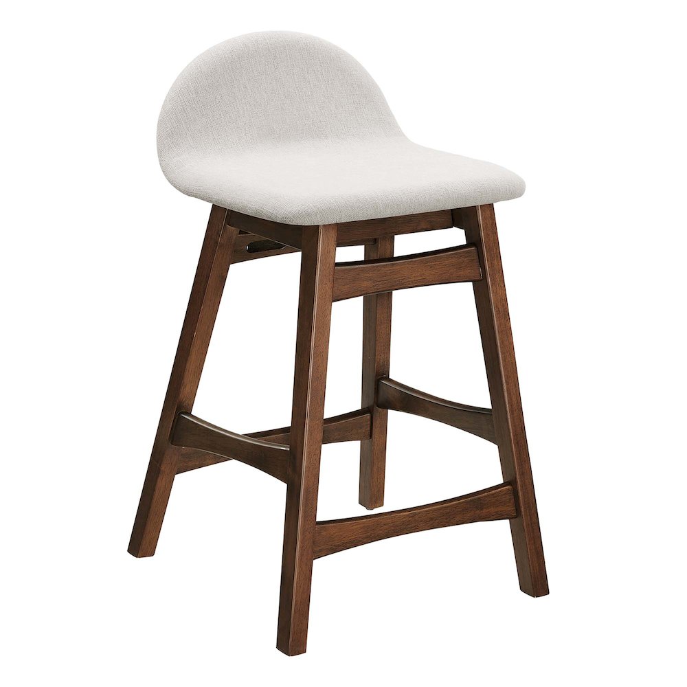 Juno Wood Counter Stool Set of 2. Picture 1