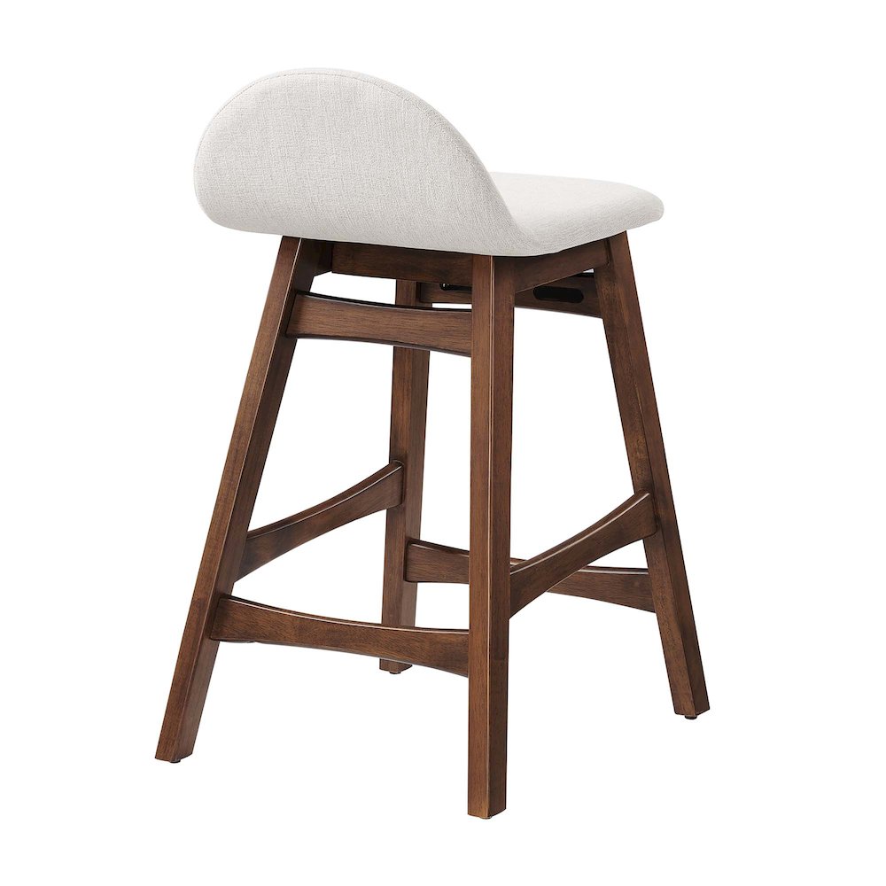 Juno Wood Counter Stool Set of 2. Picture 5