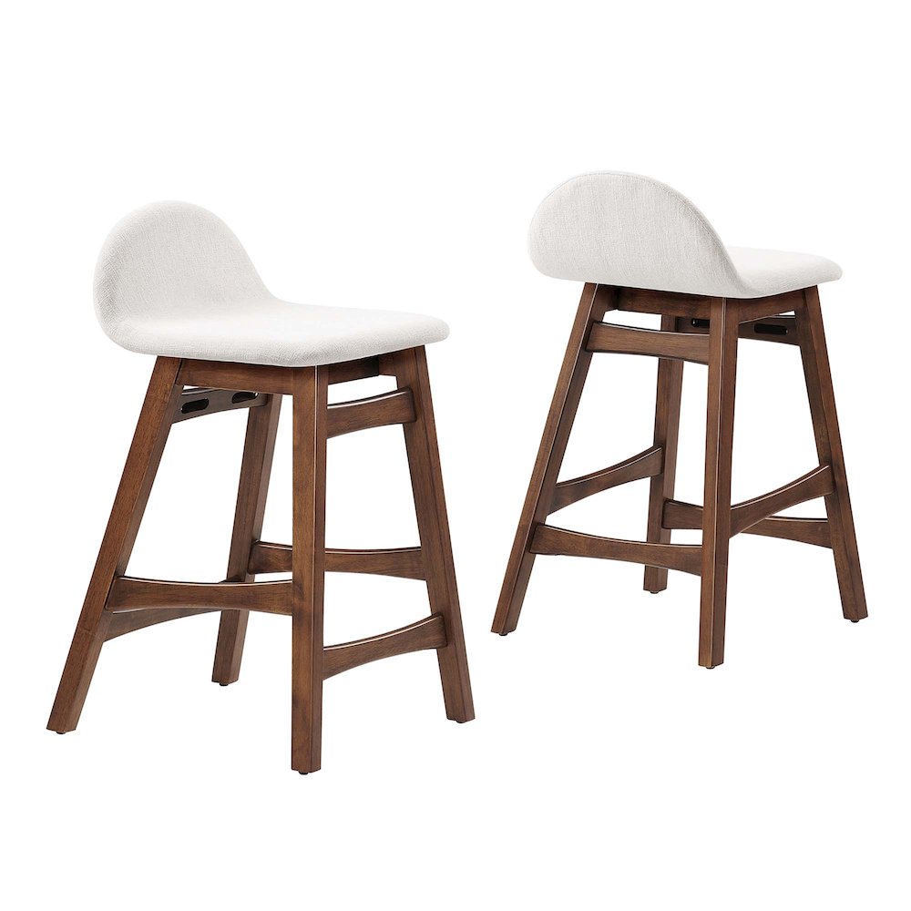 Juno Wood Counter Stool Set of 2. Picture 8