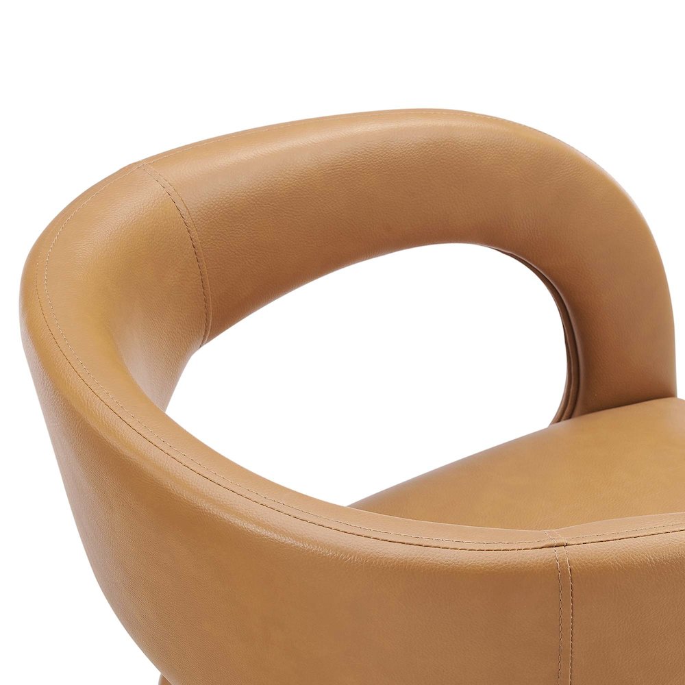 Pinnacle Vegan Leather Dining Chair Set of 2. Picture 7
