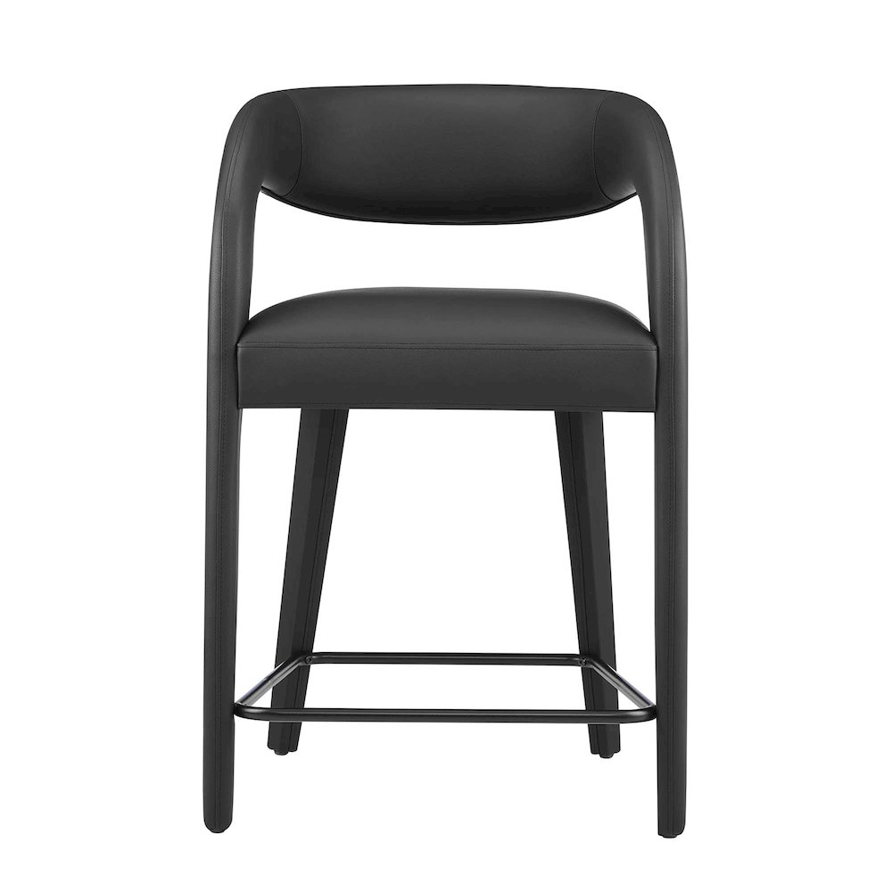 Pinnacle Vegan Leather Counter Stool Set of 2. Picture 6