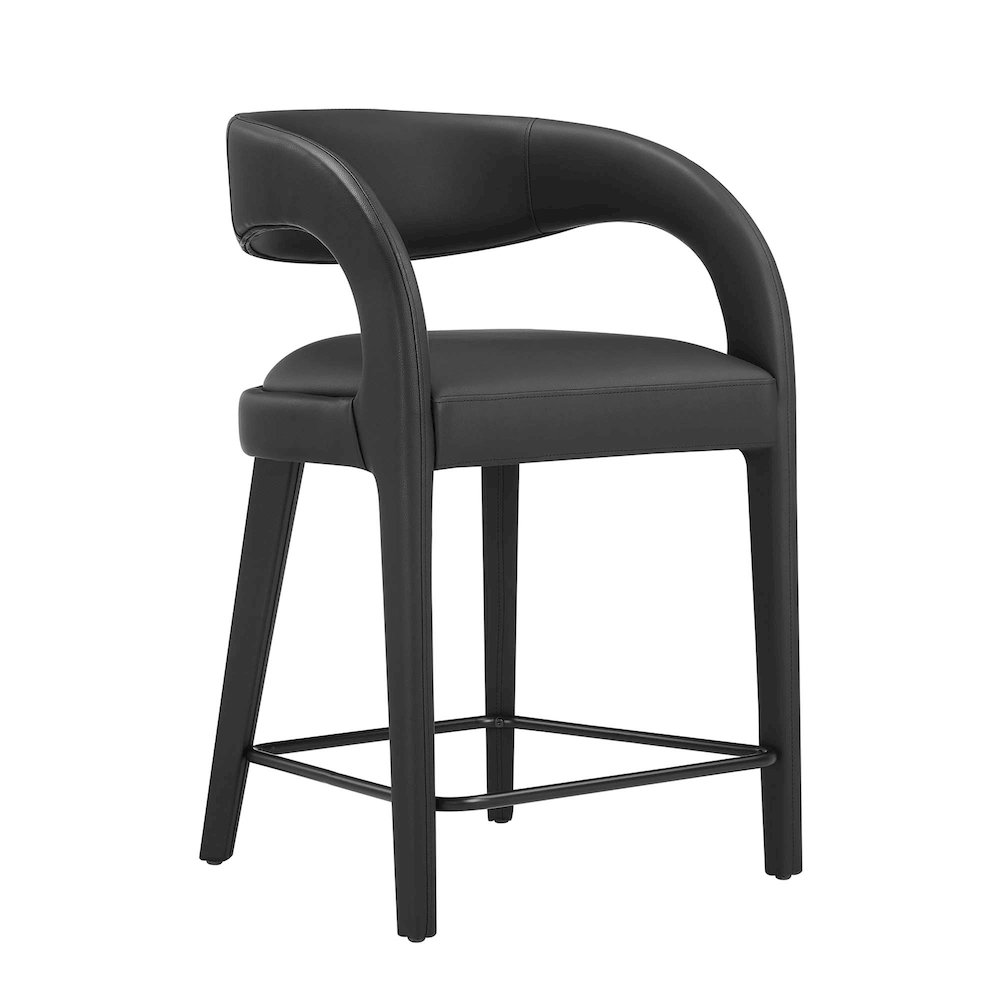 Pinnacle Vegan Leather Counter Stool Set of 2. Picture 8