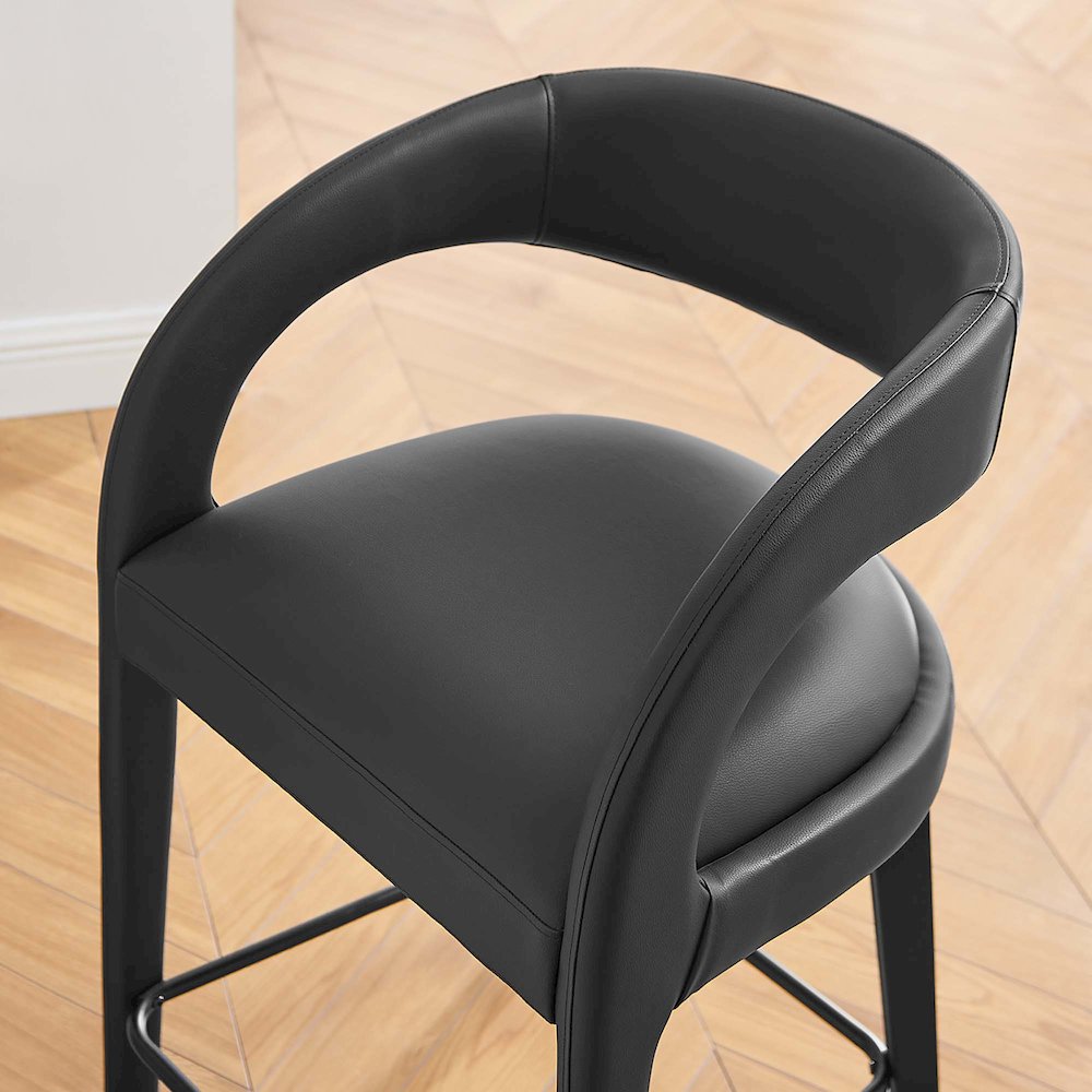 Pinnacle Vegan Leather Counter Stool Set of 2. Picture 10