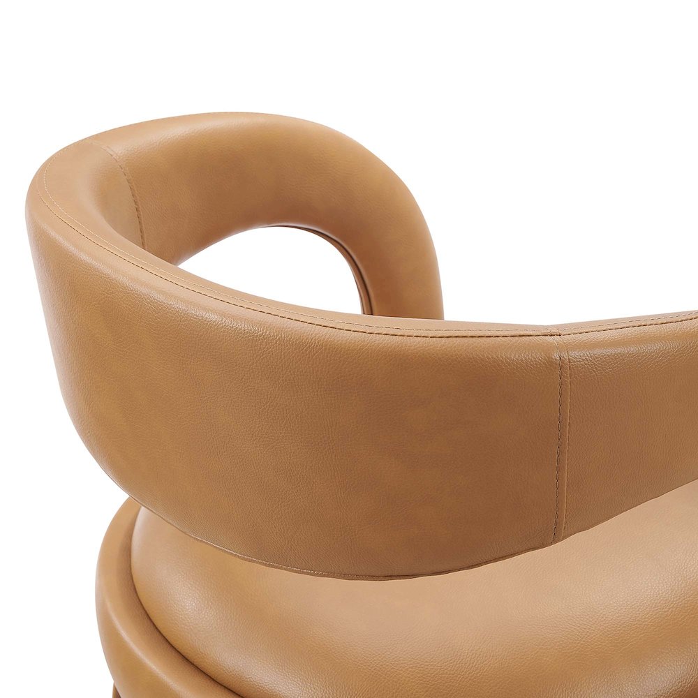 Pinnacle Vegan Leather Counter Stool Set of 2. Picture 7