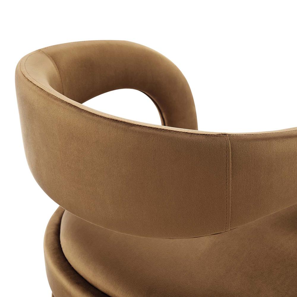 Pinnacle Performance Velvet Counter Stool Set of Two. Picture 5