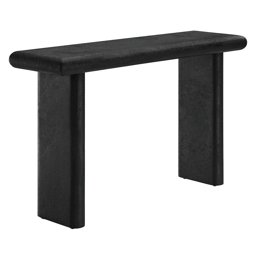 Relic Concrete Textured Console Table. Picture 1